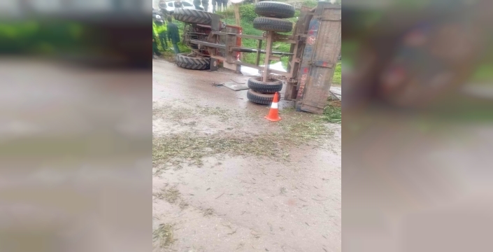 Gemlik'te traktör kazası: 1 kişi hayatını kaybetti