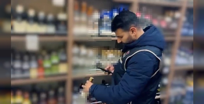 Iğdır'da kaçak alkol operasyonu: 4 kişiye ceza kesildi