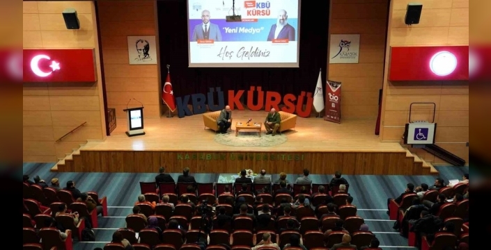Karabük Üniversitesi'nde yeni medya söyleşisi gerçekleştirildi