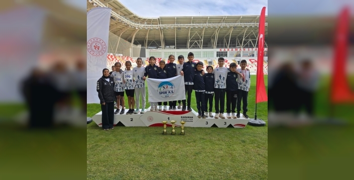 Kayseri Spor A.Ş. kros takımı, Karaman'da madalyaları topladı