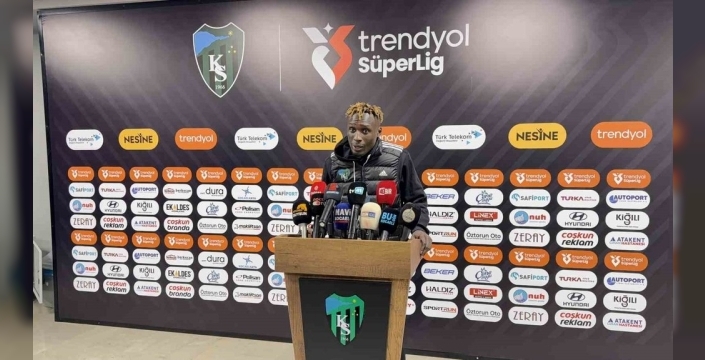 Kocaelispor'un yıldızı Daniel Agyei'den iddialı sözler: Ligin en formda takımıyız!
