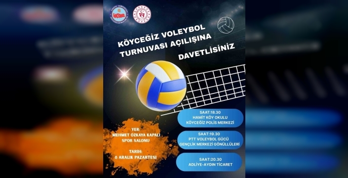 Köyceğiz'de Voleybol Heyecanı: 25 Takım, 30 Bin TL Ödül İçin Sahada!