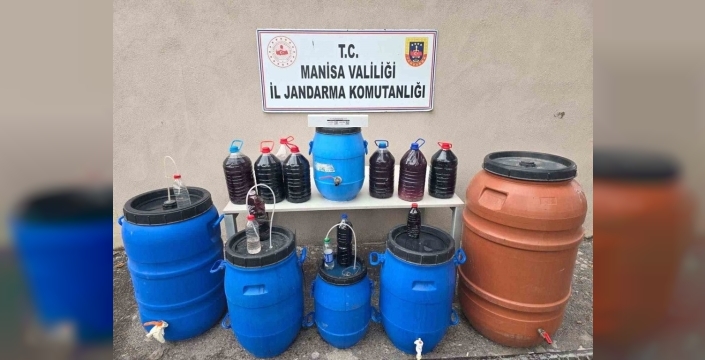 Manisa'da yılbaşı öncesi kaçak içki operasyonu: 430 litre şarap ele geçirildi