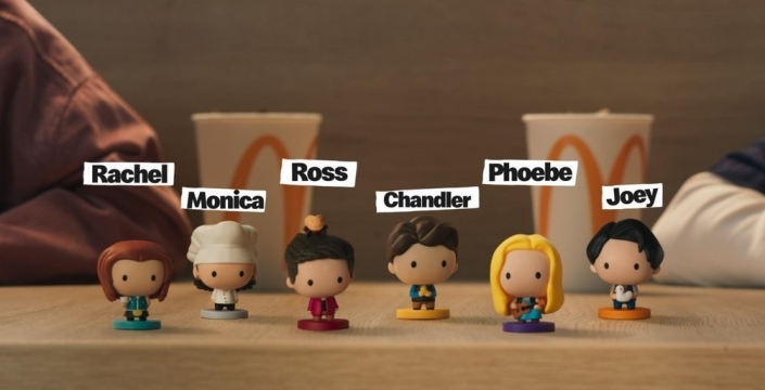 McDonald's, Friends dizisiyle nostalji rüzgarı estiriyor: Özel menüler ve sürpriz figürler