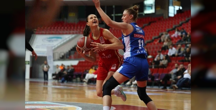 Melikgazi Kayseri, Çanakkale'yi farklı geçti: 91-72