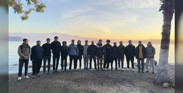 Menteşe gençleri Dalyan Kaunos'ta tarih ve doğayla buluştu