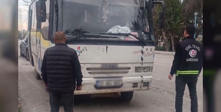 Mersin'de ters yönde giden sürücüye büyük ceza ve ehliyetine el konuldu