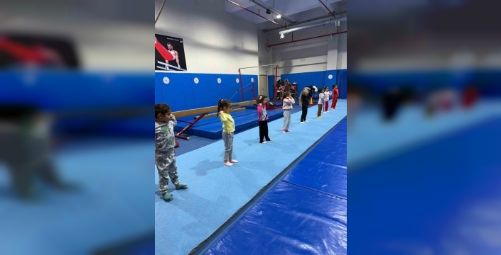 Minik kalpler cimnastikle tanıştı: Spora ilk adım projesi Muğla'da!