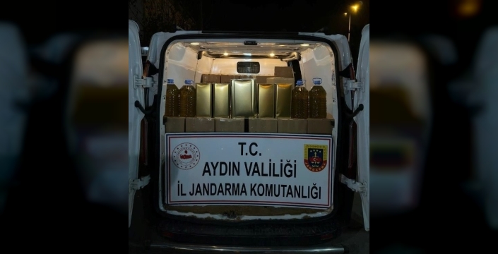 Nazilli'de dev zeytinyağı kaçakçılığı: 1858 litre ele geçirildi