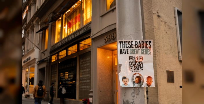 New york'ta 'sipariş bebek' reklamı şoke etti: Göz rengine kadar seçim mümkün!