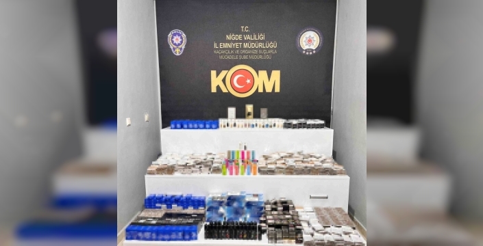 Niğde'de kaçakçılık operasyonu: 11 şüpheli yakalandı, tonlarca kaçak mal ele geçirildi