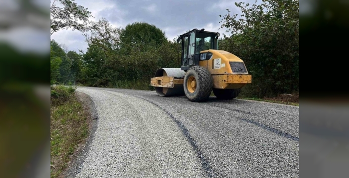 Ordu'da Büyükşehir'den yol seferberliği başladı