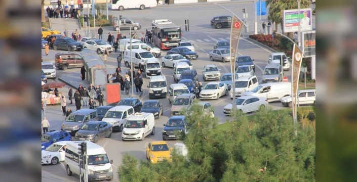 Samsun'da trafiğe kayıtlı taşıt sayısı 532 bin 670'e ulaştı