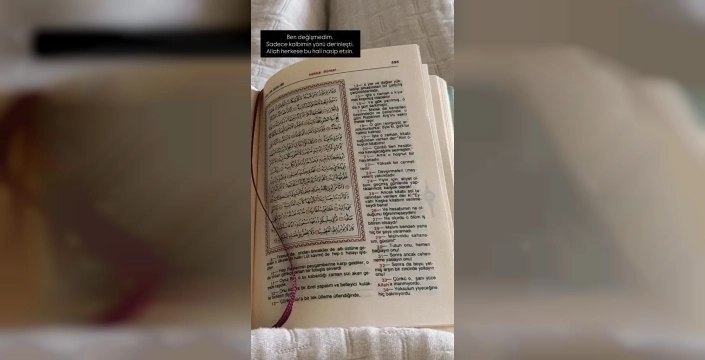 Şeyma Subaşı'nın sosyal medya paylaşımı dikkat çekti