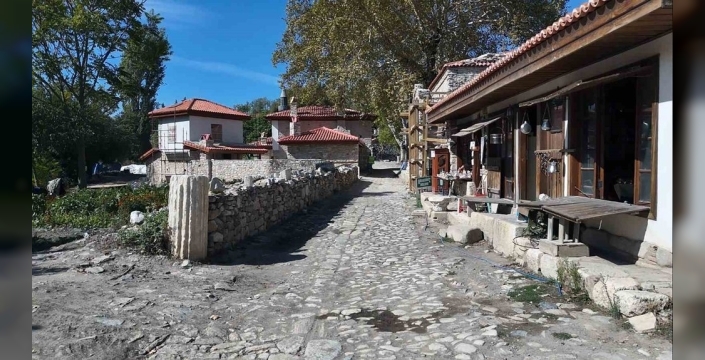 Stratonikeia antik kentinde ‘Yaşayan Osmanlı Köyü’ projesi hayata geçiriliyor