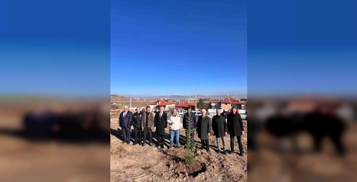 Şuhut'ta Emniyet Müdürlüğü Adına Hatıra Ormanı Dikildi