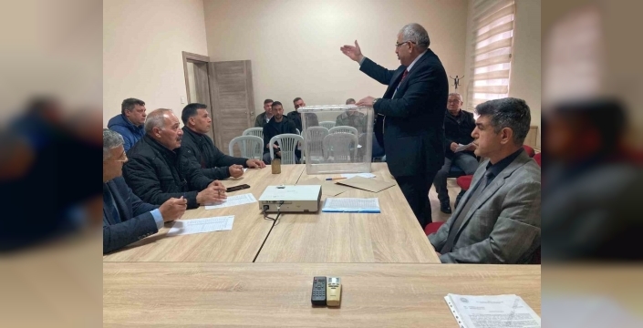 Sultandağı'nda SYDV heyeti için muhtar üyeler belirlendi