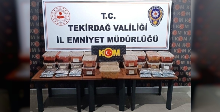 Tekirdağ'da nefes kesen operasyon: Kaçakçılara geçit yok!