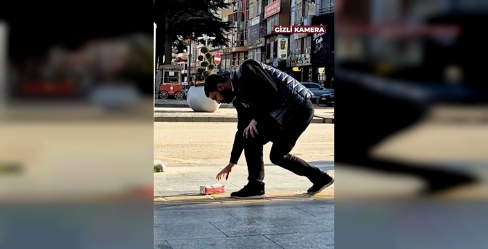 Tokat'ta temizlik deneyi vatandaşların duyarlılığını ortaya koydu