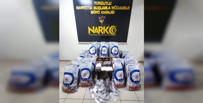 Turgutlu'da büyük uyuşturucu operasyonu: 83 bin sentetik ecza ele geçirildi