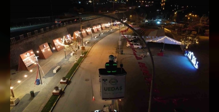 UEDAŞ, yeni yıla kesintisiz enerji için 677 kişilik ekiple mesaiye hazır