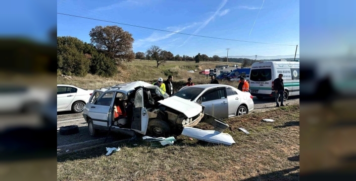 Uşak'ta feci kaza: Yaşlı çiftin hayatı karardı