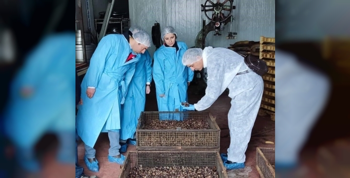 Afyonkarahisar'da köpek maması üretim tesisinde şeffaf denetim