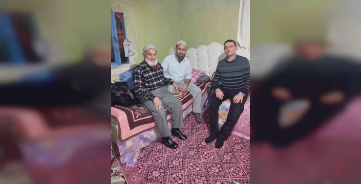 Afyonkarahisar'da 'Ulu Çınarlar' projesi ile yaşlılara özel ziyaretler sürüyor