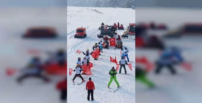Ardahan'da kayak sezonu açıldı: Vali Çiçekli, kayakseverleri davet etti