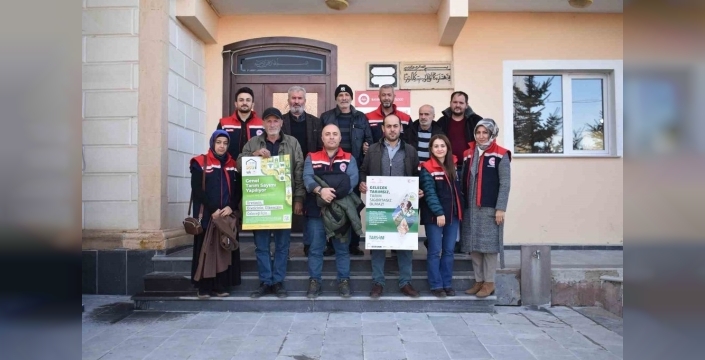 Bayburt'ta 156 köyde çiftçilerle buluşma: Tarımın nabzı tutuluyor