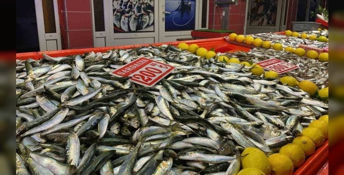 Bolu'da fırtına balık tezgahlarını etkiledi