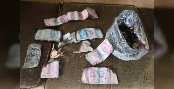 Depremde eşini ve çocuğunu kaybeden kadın, ikinci felaketi yangında yaşadı