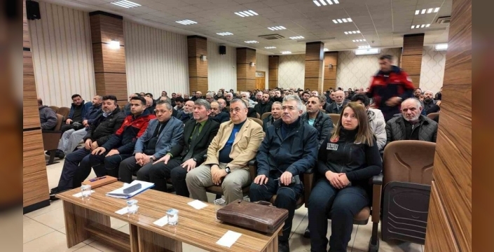 Din görevlilerine hem afetlere hem de bağımlılığa karşı eğitim verildi