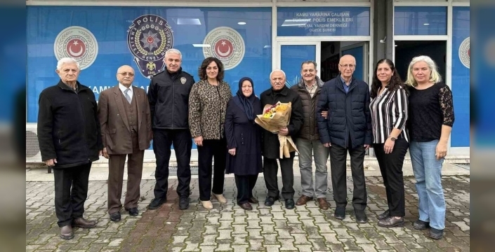Emekli polisler için dayanışma etkinliği düzenlendi