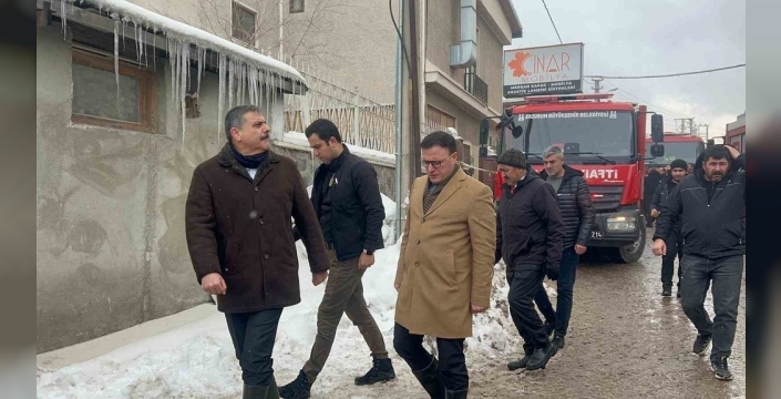 Erzurum Sanayi Sitesinde Yangın: İçeride Mahsur Kalan 2 Kişi Son Anda Kurtarıldı, 6 Yaralı
