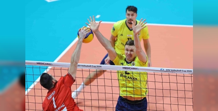 Fenerbahçe, CEV Kupası'nda çeyrek finale yükseldi!