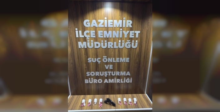 Gaziemir'de uyuşturucu operasyonu: 2 kişi gözaltında