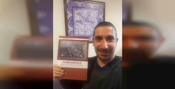 Hadrianopolis'teki hamamlı yapı kompleksinin depo buluntuları kitap oldu