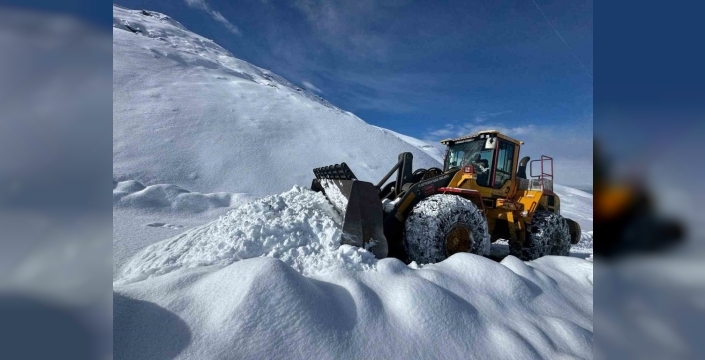 Hakkari'de kar afeti: 172 yerleşim yolu ulaşıma kapandı