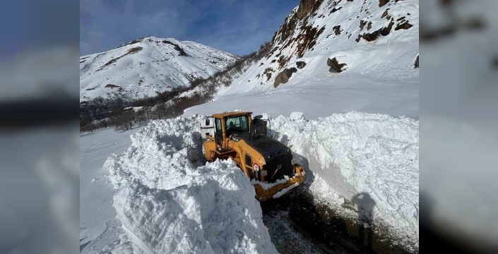 Hakkari'de kar felaketi: 353 köy ve mezra dünyadan koptu