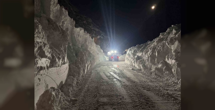 Hakkari-Van karayolu, çığların ardından yeniden trafiğe açıldı