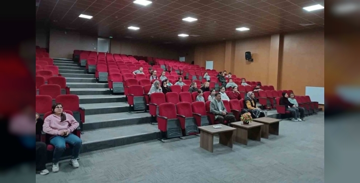 Hisarcık'ta öğrencilere sağlıklı yaşam için bilinçlendirme eğitimi verildi