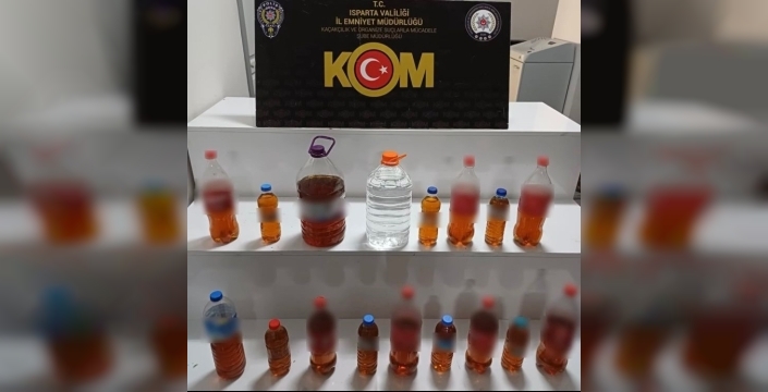 Isparta'da şok operasyon: Kaçak alkol ve sigara deposu çıktı!