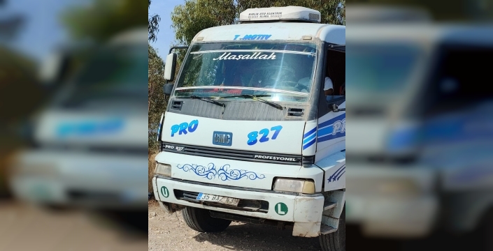 İzmir'de ehliyetsiz sürücüden kaçak moloz ve direnç