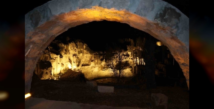 Kapadokya’da gece turizmine yeni soluk: Ortahisar aydınlatıldı