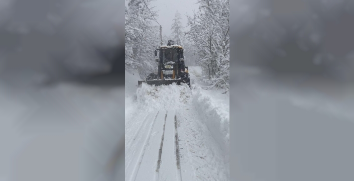 Karabük'te kar mücadelesi: 226 köy yolu ulaşıma açıldı