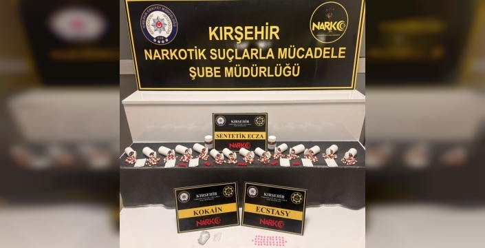 Kırşehir'de uyuşturucu operasyonu: 3 kişi tutuklandı