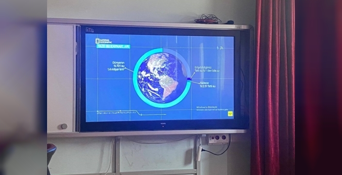 Kütahya'da öğrenciler '25 Litre' belgeseliyle suyun değerini keşfetti