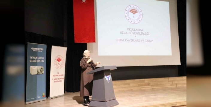 Kütahya'da öğrencilere gıda güvenliği ve israfı eğitimi verildi