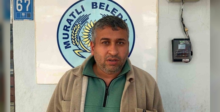 Muratlı'da örnek davranış: Parkta bulunan çanta zabıtaya teslim edildi